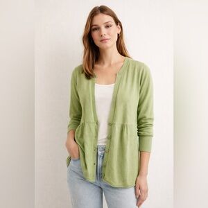 Marks & Spencer Light Green Pistachio Cardigan size 10